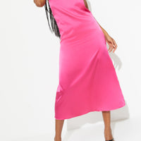 Vetements | Monogram Slip Dress Hot Pink / M