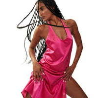 Vetements | Monogram Slip Dress Hot Pink / M